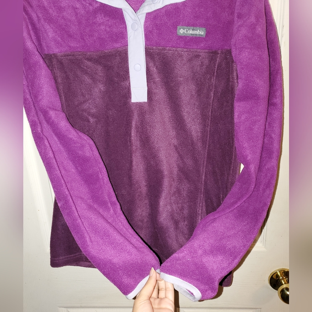 5 for $25 | Columbia Benton Springs Pullover Colorblock Fleece Sweatshirt - Picture 7 of 10